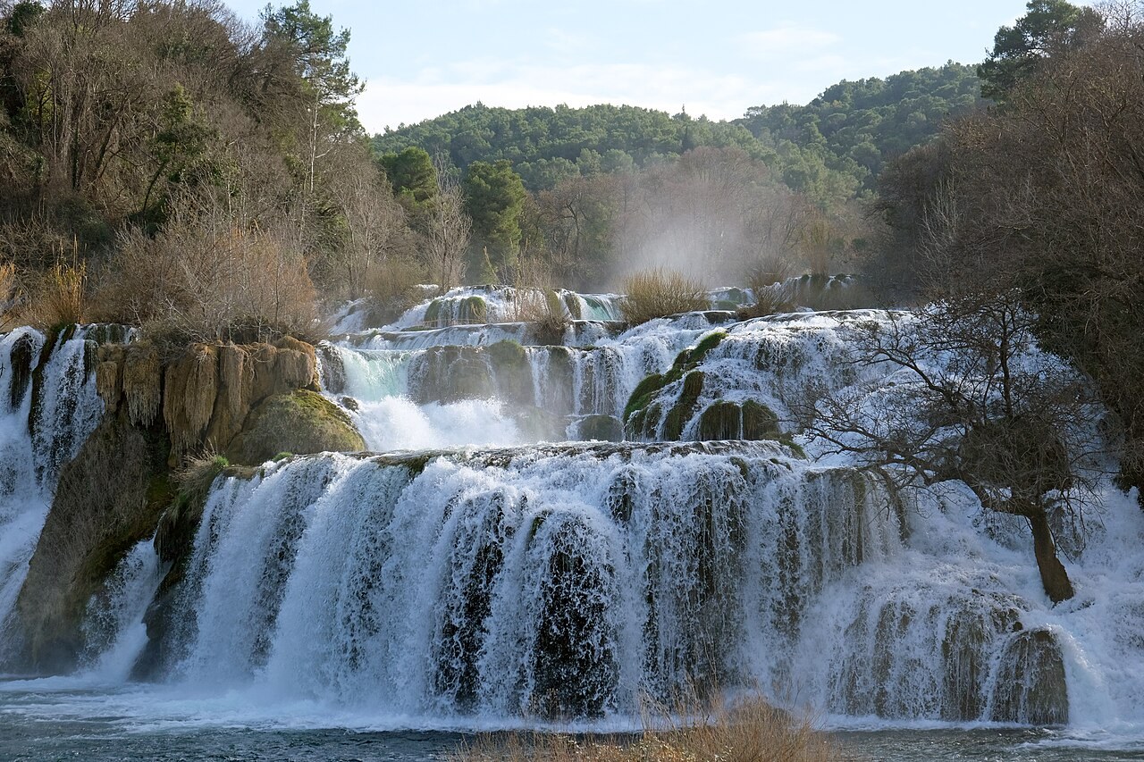 Waterfalls in Krka National Park
